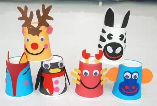 六一创意手工:100种幼儿园纸杯创意手工制作,幼师家长