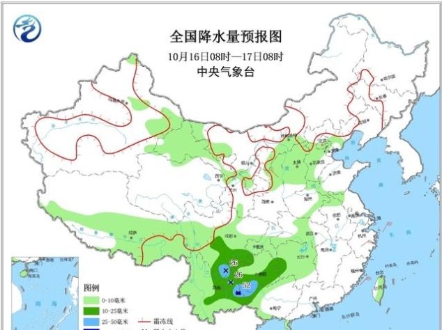 全国的气象预报