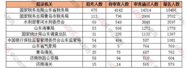 2020年山东省报名人数