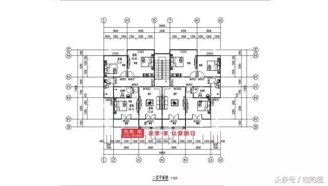 兄弟携手建双拼别墅，5套户型哪个更美？含平面图