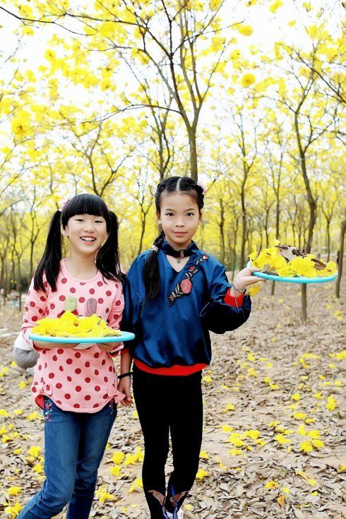 姗儿宝贝008 春天的颜色——云梯山公园踏春