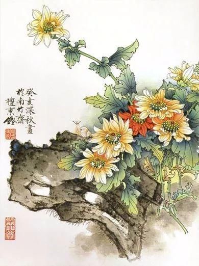 檀东铿｜工笔花鸟画赏析