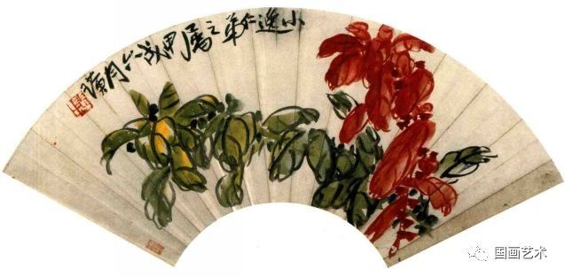 霜叶如花--齐白石雁来红作品北京名士画院 霜叶如花--齐白石雁来红作品北京名士画院