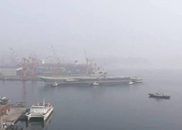 国产航母开始海试之旅,全国网友发来祝福,日本