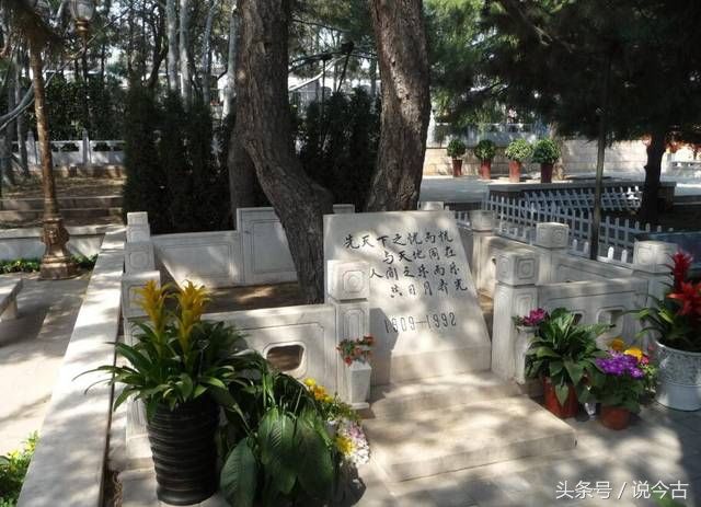 实拍杨尚昆墓和李先念墓