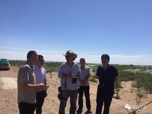 迪士尼公司文旅项目负责人赴高台县考察