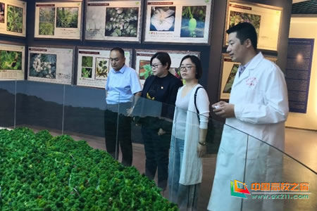 陕西省人事考试中心领导来陕西国际商贸学院考