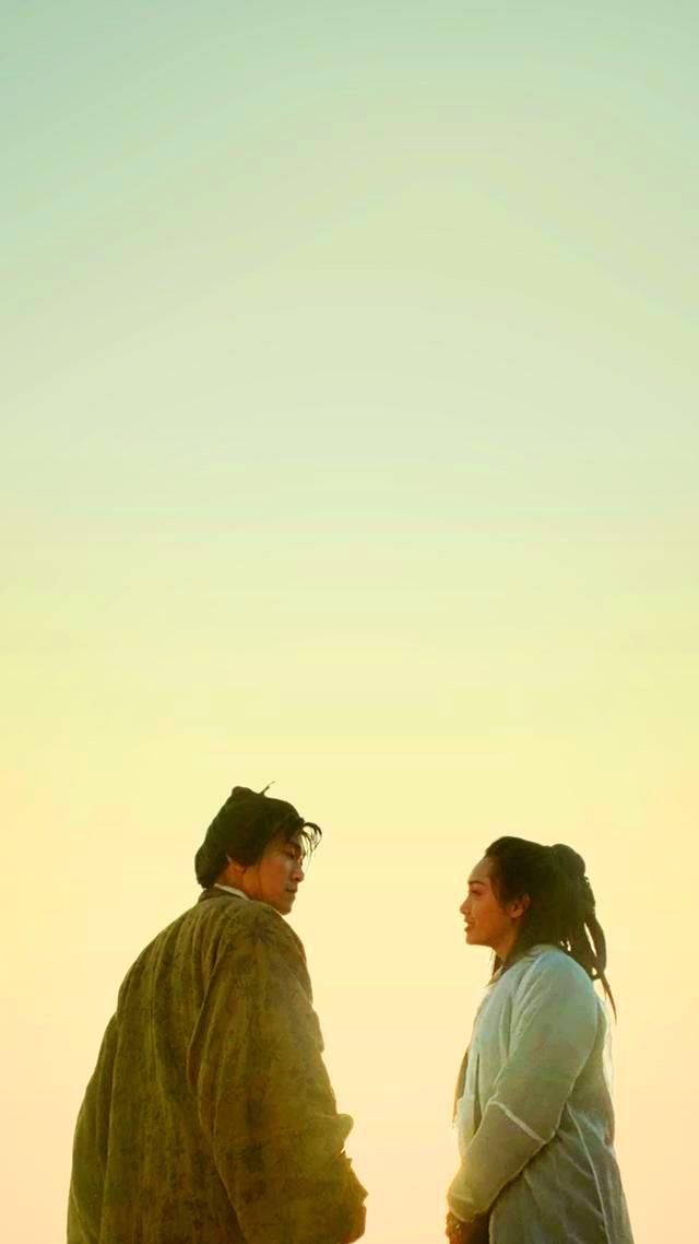 高清手机壁纸系列5,紫霞与至尊宝,我们都欠周