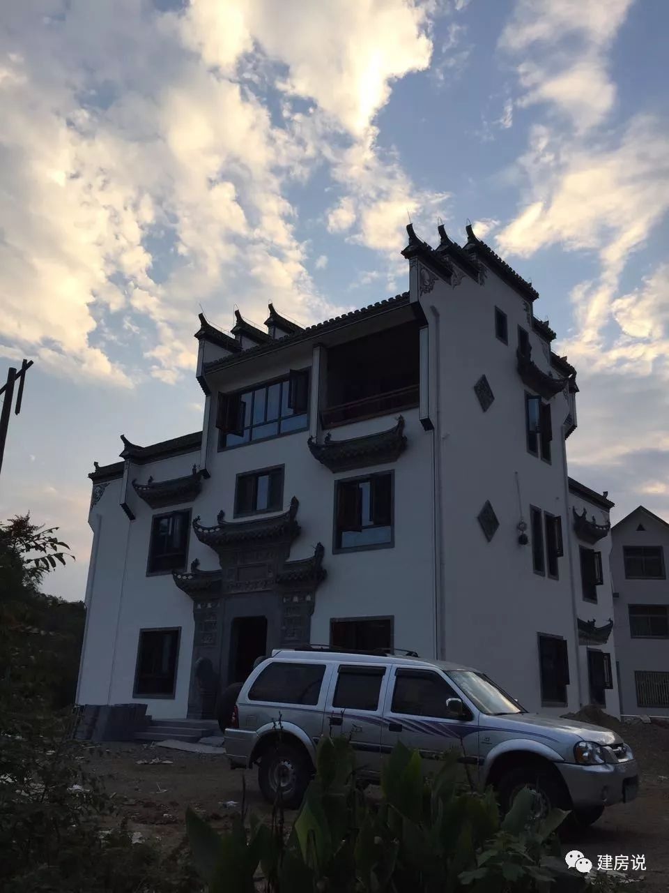 新中式别墅实拍40栋，一栋美过一栋!