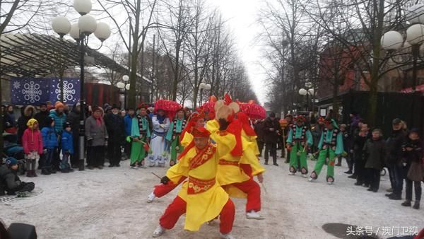 中国春节：瑞典舞龙狮 大秧歌 锣鼓响彻斯德哥尔摩