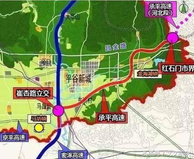 北京河北这条八车道高速公路有望今年开工, 带动沿线地区发展