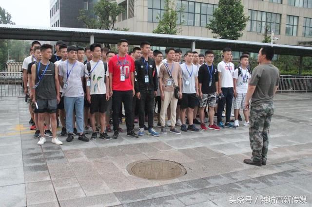 潍坊高新区大学生征兵体检全面展开