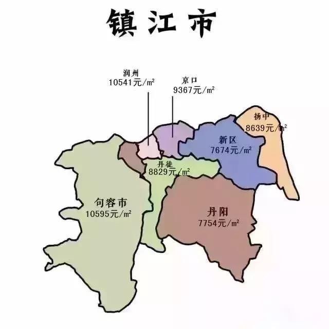 5月江苏13市及其辖区房价地图出炉！淮安的房价排在……