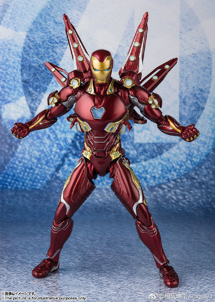 SHF 钢铁侠MK50 纳米武器组02 复联4版