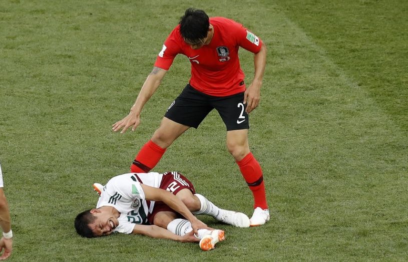 2018世界杯:一场比赛24个犯规,韩国将武士之