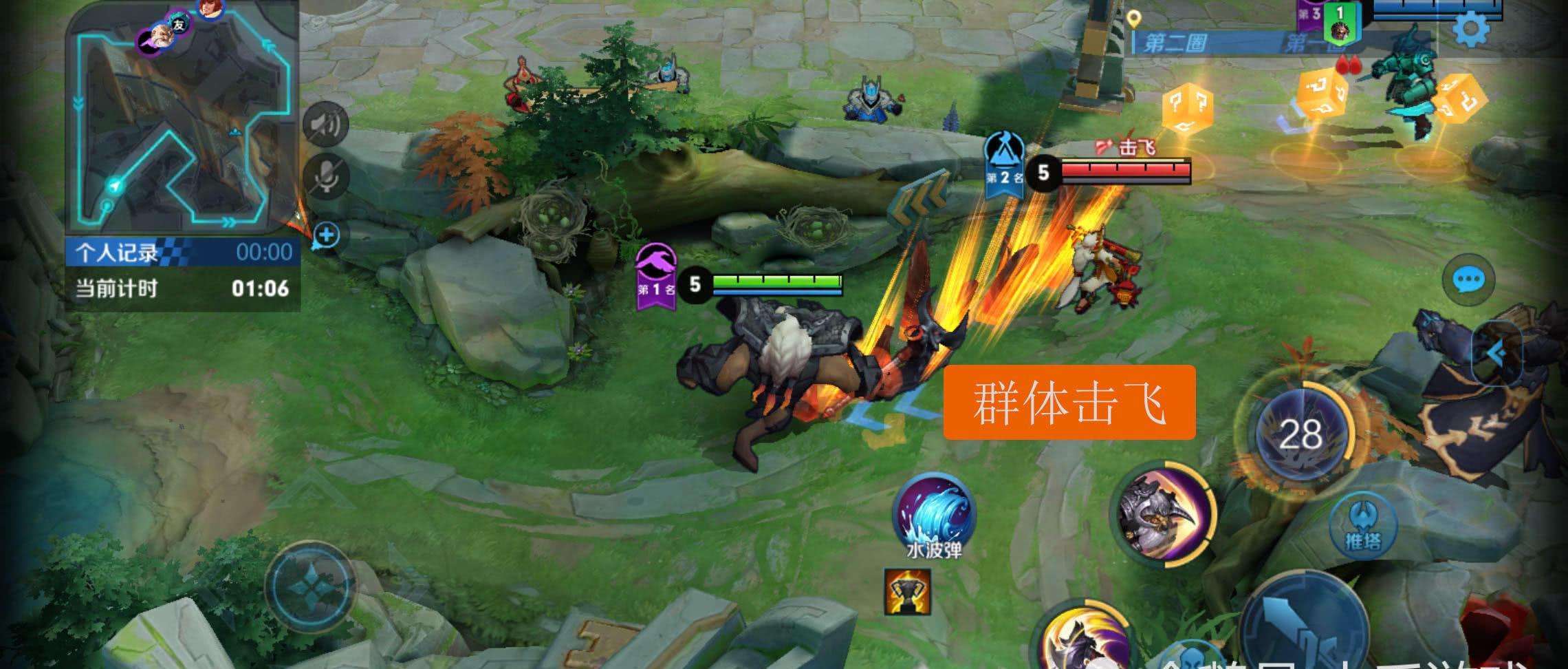 王者快跑最欢乐英雄出现,八戒封路不算啥,榜首