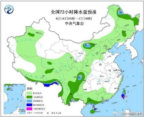 2018年端午节全国天气预报：有两个全国降水重点