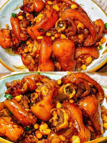 怎么做黄豆焖鸡爪 t01a7a79b735bd5fa4b.jpg