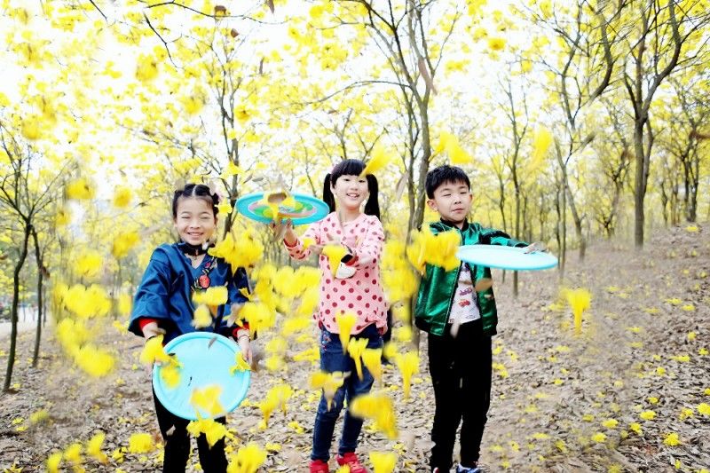 姗儿宝贝008 春天的颜色——云梯山公园踏春