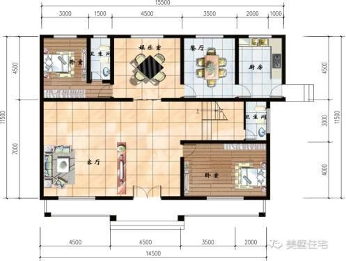 五款农村二层别墅，30万左右，看过的人都喜欢