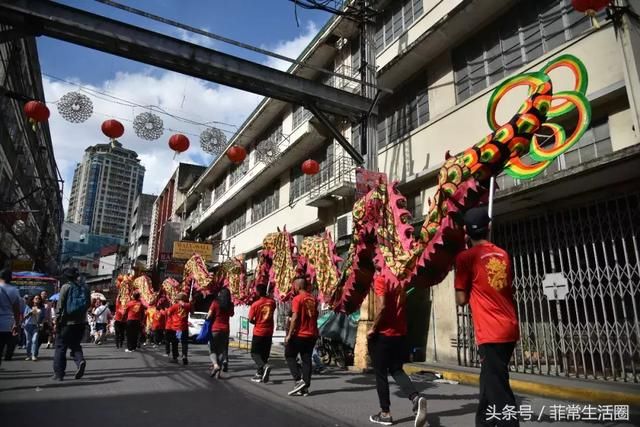 【实拍】马尼拉热闹的中国新年庆典