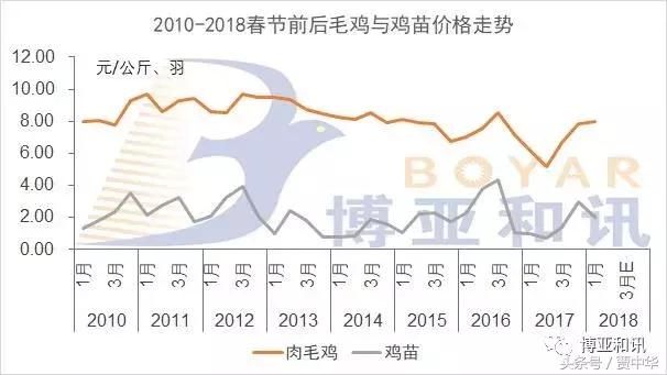 2018春节后毛鸡价格存下跌风险 ， 市场需理性发展