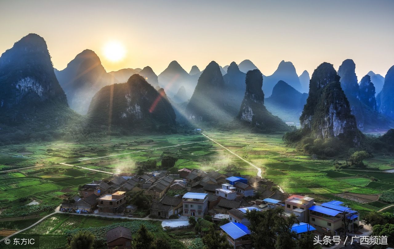 广西桂林市水山美景