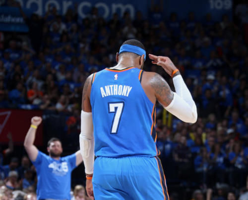 雷霆客负掘金惨遭四连败,安东尼生涯得分超艾