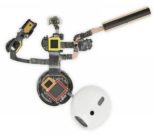 无线耳机连一个