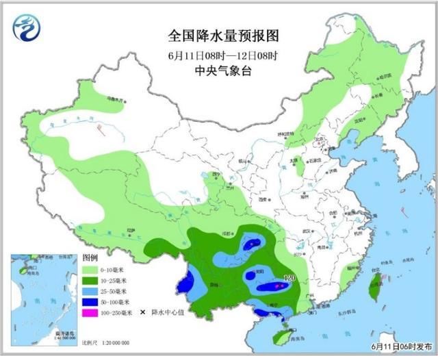 强降雨西南启程 广东明日暴雨再度来袭