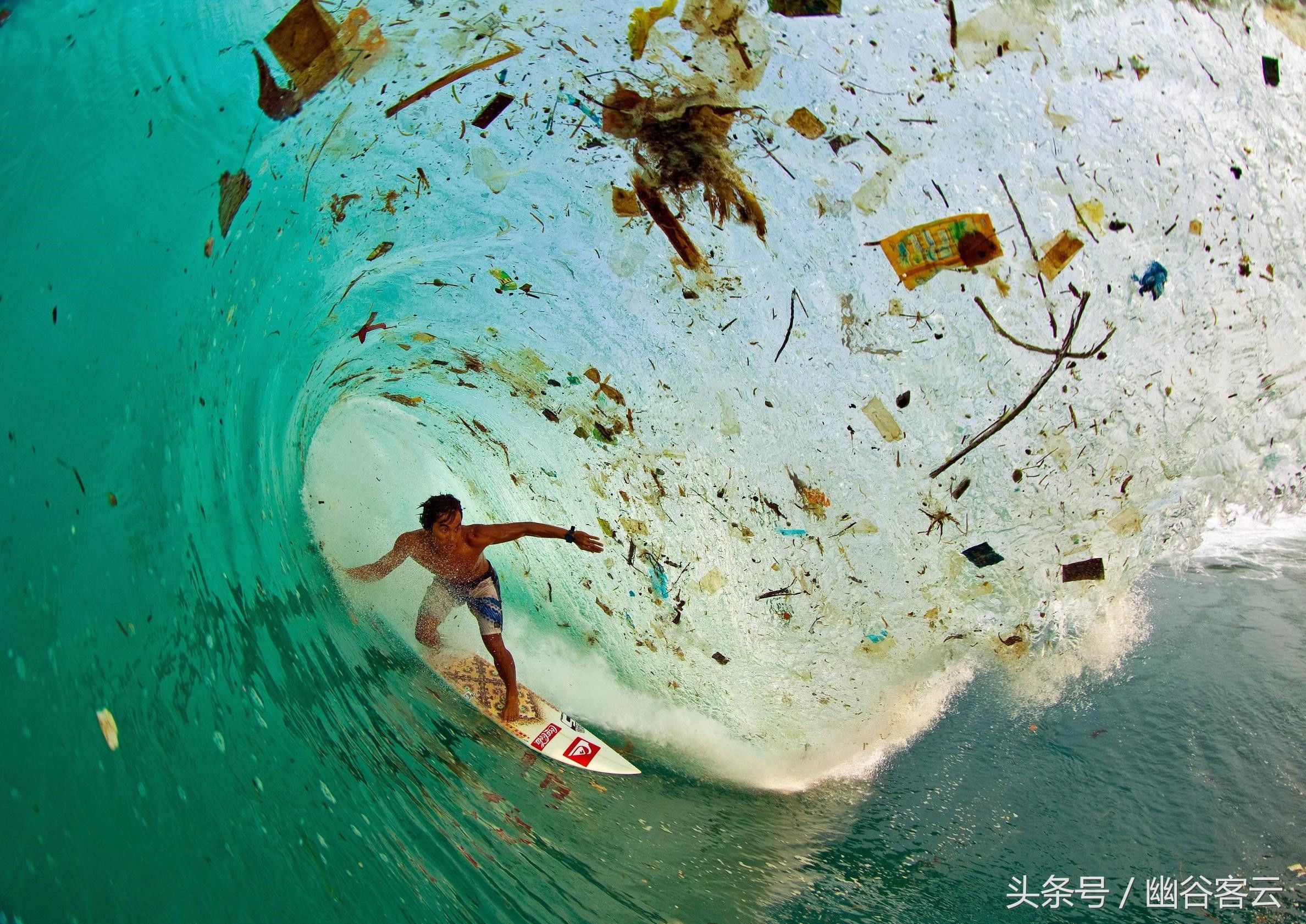 全球第一大的垃圾场:不在陆地上而在海洋里，面积相当于四个日本