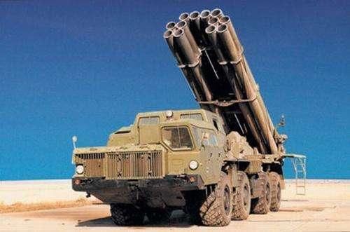 堪称世界火力最强的多管火箭炮龙卷风