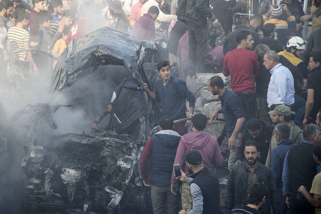 叙利亚北部发生汽车爆炸