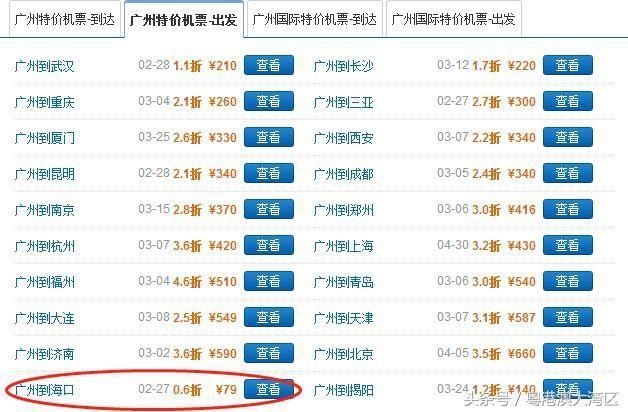 广州去海口79元！一大波白菜价机票来了，错峰出游正当时！