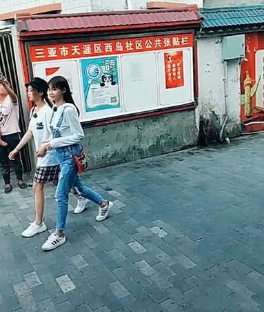 杨超越沈梦辰录节目,身高同样170,谁说谎一目