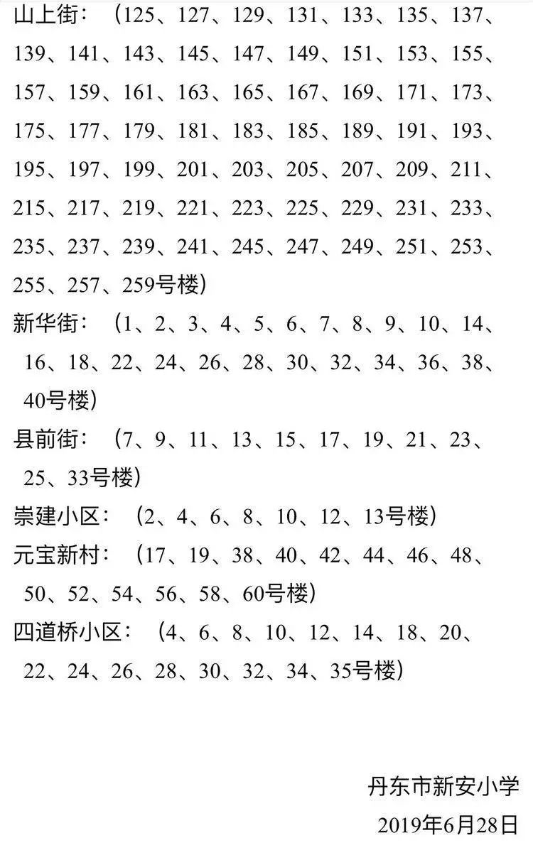 2019丹东栗树招生简章【金山、新安、滨江小小学小学山图片