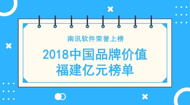 中国品牌价值评价福建上亿元榜单出炉