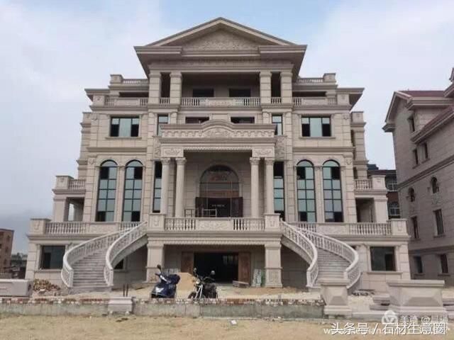 福清豪宅就是多,而且钟爱花岗岩外墙,大理石内装