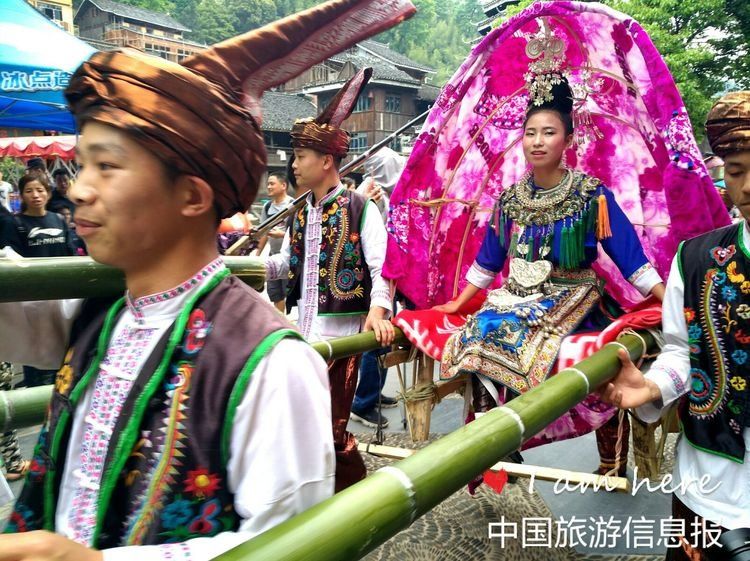 中国侗都贵州黎平肇兴谷雨节万人拥入上演五百年风俗劲爆