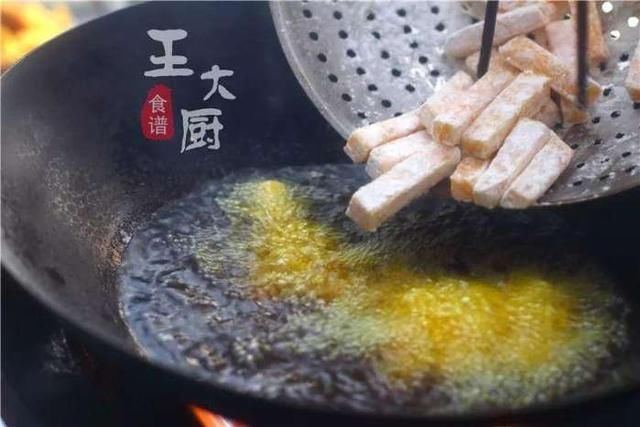 比栗子还香糯的芝麻红薯条