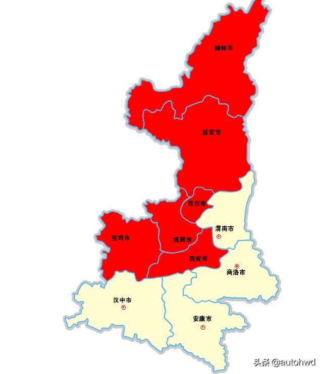 陕西省各市人均可支配收入排名,你的家乡怎么