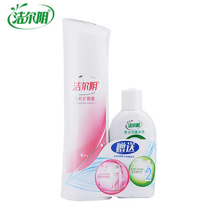 领券25元后122.6元-洁尔阴护理液200ml*4套