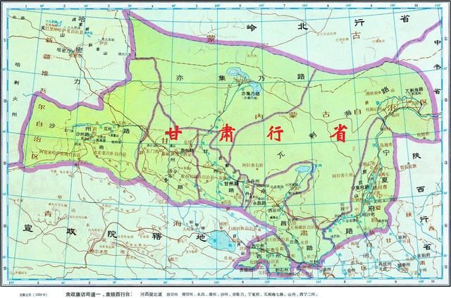 消失的省份之陕西四川行省，其地现分五个省，你知道是哪五省吗?