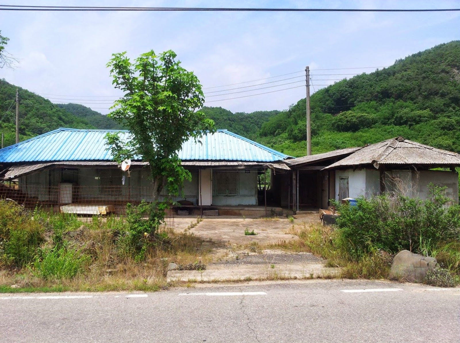 同属经济发达国家,日本乡下和韩国乡下相比较