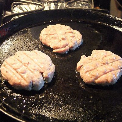 火鸡肉贝果小汉堡