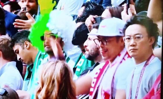 世界杯开幕式活捉球迷陈奕迅、吴秀波!