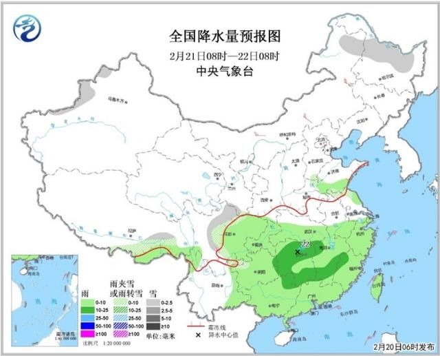 【春运气象服务专报】未来三天江汉江淮和江南将持续阴雨天气 今
