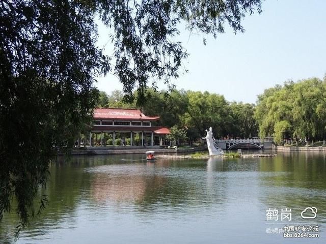游佳木斯杏林湖公园