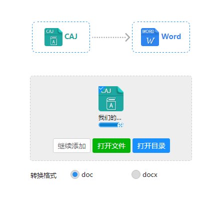 知网.caj文件转换成word怎么转