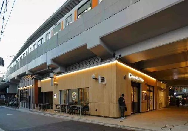 一个高架下空间改造成商业街区的重生案例。